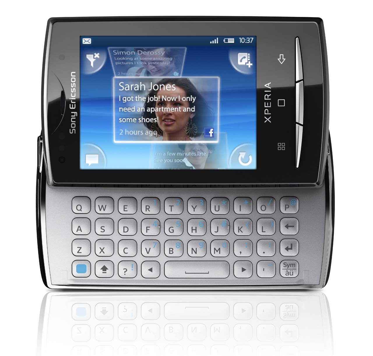 Download gratis ringetoner til Sony-Ericsson Xperia X10 mini pro.